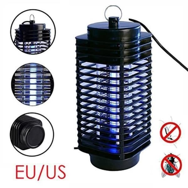 TD 2ST Elektrisk myggdödarfälla Myggdödare LED UV-lampa Giftfritt skydd Insektsavvisande flugor Säker