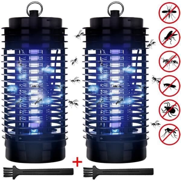 Letouch 2x Myggfälla - UV-lampa - Insektsskydd - Flugmyggor