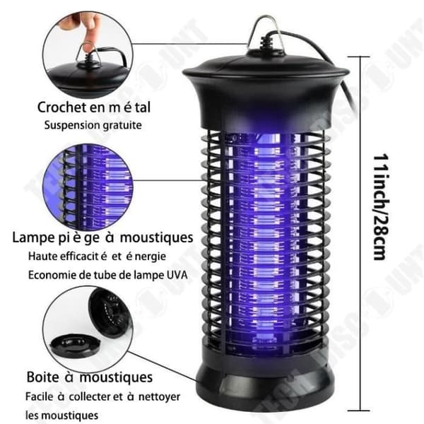 TD® Electric Shock Photocatalyst Mosquito Killer / Hemmyggdödare / Elektronisk myggdödare