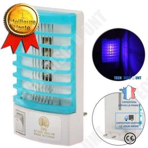 TD® Ultraviolett antimygglampa (220V elektrisk) Insektsdödande lampa för sovrum