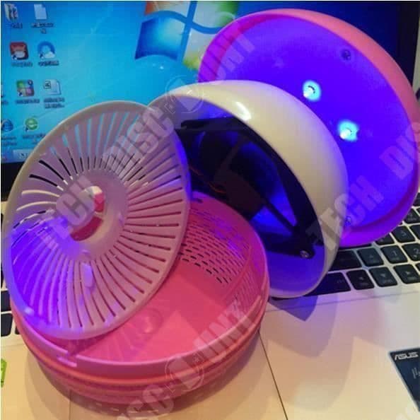 TD® Blue LED Mygglampa Light Wave Mygglure Myggdödare för hemmet