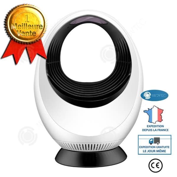 INN® USB LED Mosquito Killer Lamp Ingen strålning Hemmakontor Inomhus Tyst Fångst Fysisk Myggdödare