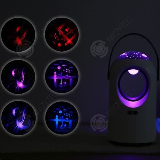 INN® Mosquito Killer USB Starry Sky Photocatalyst Hemmakontor Bionic inomhusprojektor