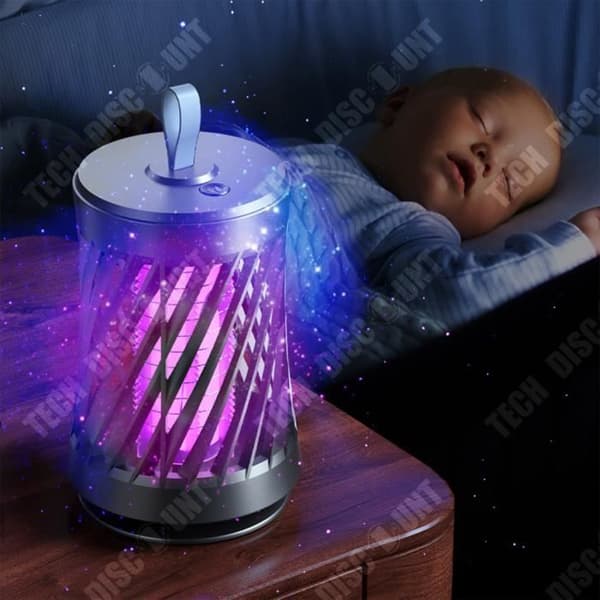 TD® USB uppladdningsbar elektrisk chock Mosquito Killer Lamp Hushålls Mosquito Killer Hushålls Ultraviolet Mosquito Killer