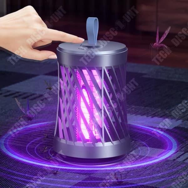 TD® USB uppladdningsbar elektrisk chock Mosquito Killer Lamp Hushålls Mosquito Killer Hushålls Ultraviolet Mosquito Killer