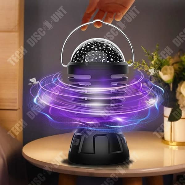 TD® Mosquito Killer Lamp 2600mAh 360° runt myggkontroll Smart Mosquito Trap Project Lamp