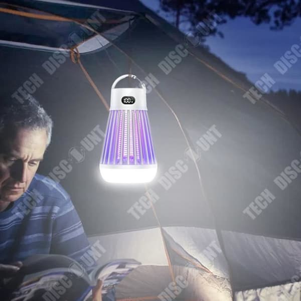 TD® Ny bärbar hushållsmyggdödare utomhuscampinglampa Multifunktionell myggdödare två-i-ett myggdödare