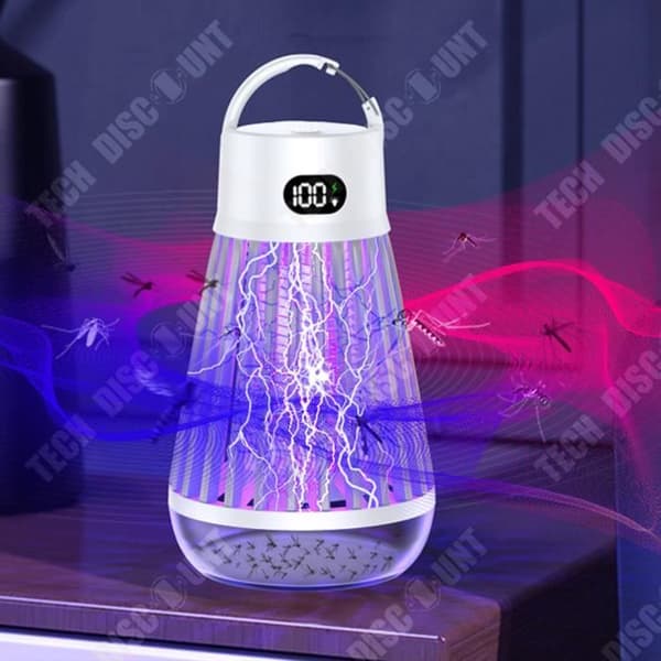 TD® Ny bärbar hushållsmyggdödare utomhuscampinglampa Multifunktionell myggdödare två-i-ett myggdödare