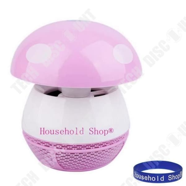 TD® Mushroom Lamp UV Lamp Anti-myggfälla - anti-insekt (Rosa) ekonomisk konsumtion effektivt anti sommarskydd
