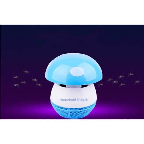 Household Shop® Mushroom Lamp UV-lampa Myggfälla - Bug Killer (blå)