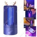 Miniatyrbild 1 av 4: TD® 360° blått ljus Mosquito Killer Sovrum Mute Mosquito Killer utomhus mygglampa