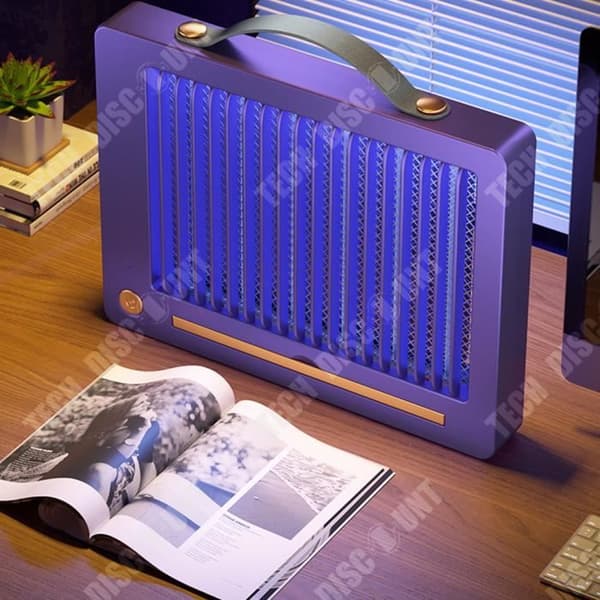 TD® Kraftfull elektrisk chock mygglampa Hushålls multidimensionell mygglampa inomhus myggfälla