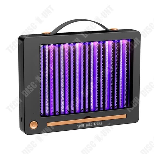 TD® Kraftfull elektrisk chock mygglampa Hushålls multidimensionell mygglampa inomhus myggfälla