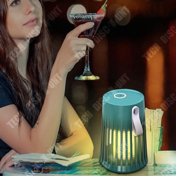 TD® Mosquito Killer Lamp Belysning Myggmedelslampa Stark batteritid Mute Mosquito Killer Hem
