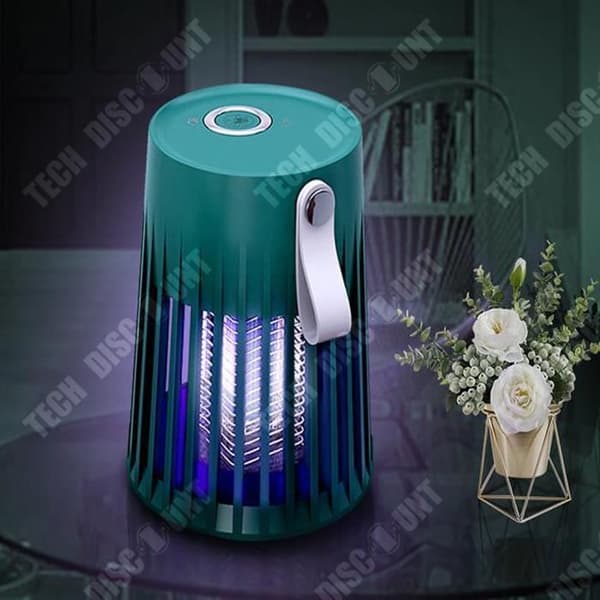 TD® Mosquito Killer Lamp Belysning Myggmedelslampa Stark batteritid Mute Mosquito Killer Hem