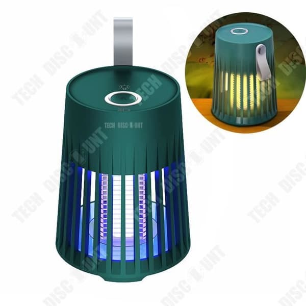 TD® Mosquito Killer Lamp Belysning Myggmedelslampa Stark batteritid Mute Mosquito Killer Hem