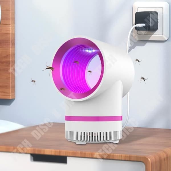 TD® USB Myggdödare Lampa Inandning Myggfällor Hushålls Inomhus Mygglampa Ljus Vågfällor