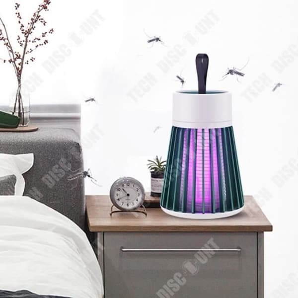 TD® Indoor Electric Shock Mosquito Killer Lamp USB Uppladdningsbar myggmedel Mosquito Killer Indoor Mosquito Killer Lampa