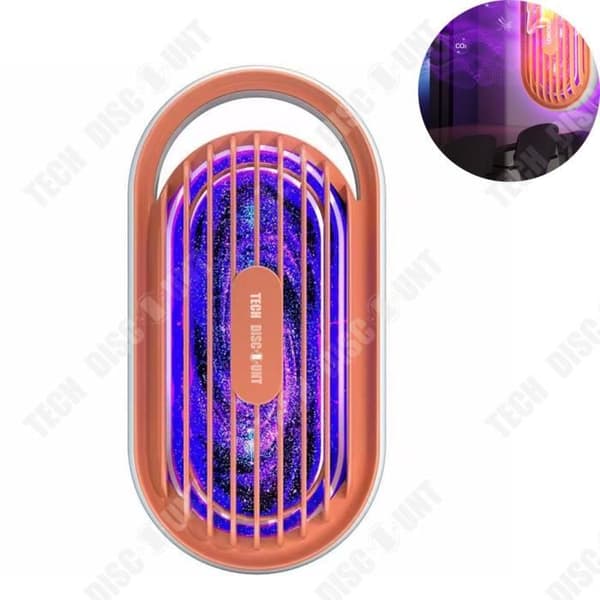 TD® New Electric Shock Mosquito Lamp Home Mosquito Killer Purple Light Myggfälla Plug-in Myggmedel