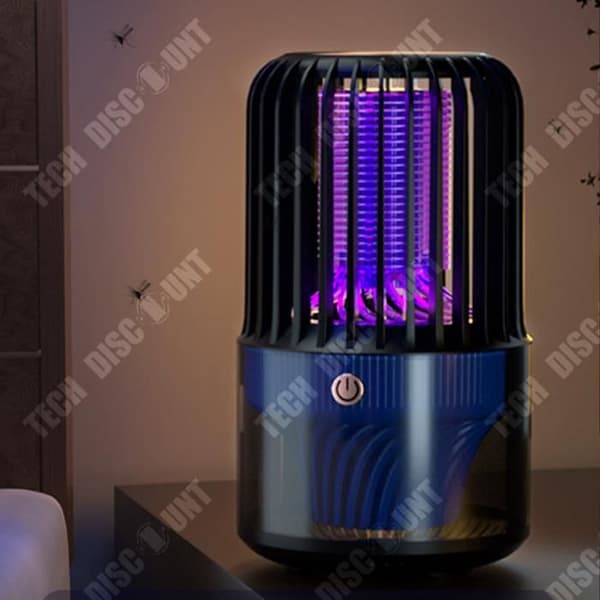 TD® Mosquito Killer Lamp Hem Utomhus USB Uppladdningsbar Mosquito Killer Lamp Electric Shock Mute Portabel Myggmedel