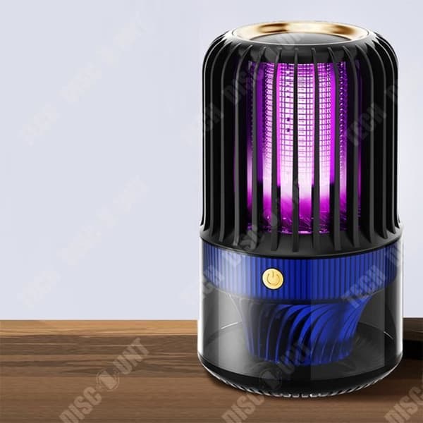 TD® Mosquito Killer Lamp Hem Utomhus USB Uppladdningsbar Mosquito Killer Lamp Electric Shock Mute Portabel Myggmedel
