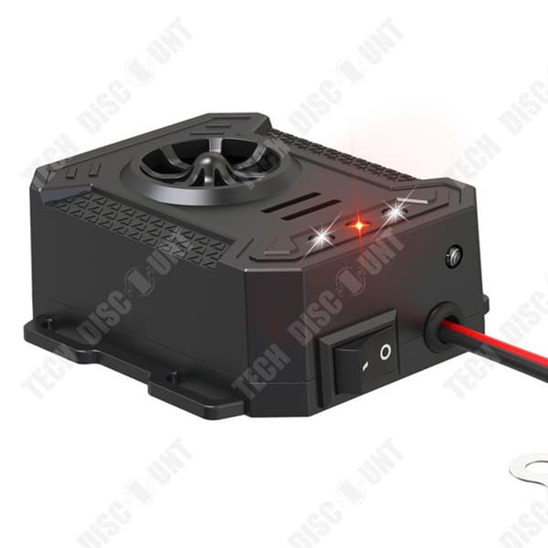 TD Ultraljudsmus 12-25khz 12V med strobe LED ultraljudsmöss och råttor ultraljudsavstötande för bil anti-mårdmedel