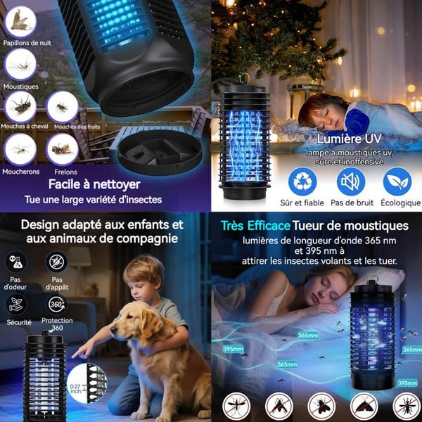 Hushålls Elektrisk LED Myggljus 110V US Plug Killer Anti Insekt Lampa Fly Bug Repellent Trädgård Anti Mosquito UV Nattljus