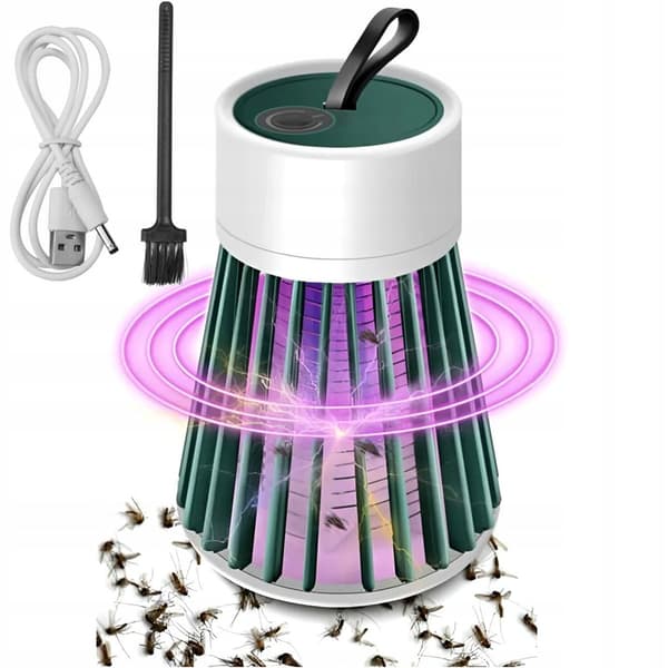 UV-LAMPE INSEKTIDRIVENDE LAMPE TIL MYG, FLUER, INSEKTER, TURIST, CAMPING