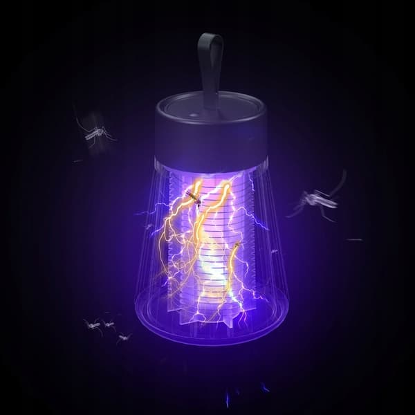 UV-LAMPE INSEKTIDRIVENDE LAMPE TIL MYG, FLUER, INSEKTER, TURIST, CAMPING