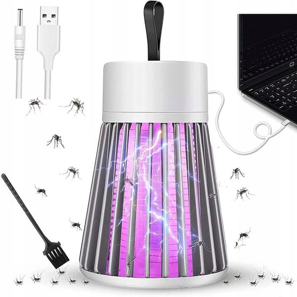 UV-LAMPE INSEKTIDRIVENDE LAMPE TIL MYG, FLUER, INSEKTER, TURIST, CAMPING