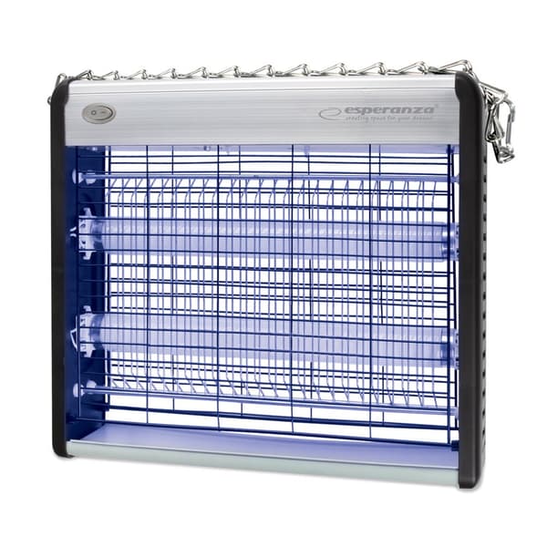 Esperanza EHQ003 ELEKTRISK INSEKTLAMPE UV Sort