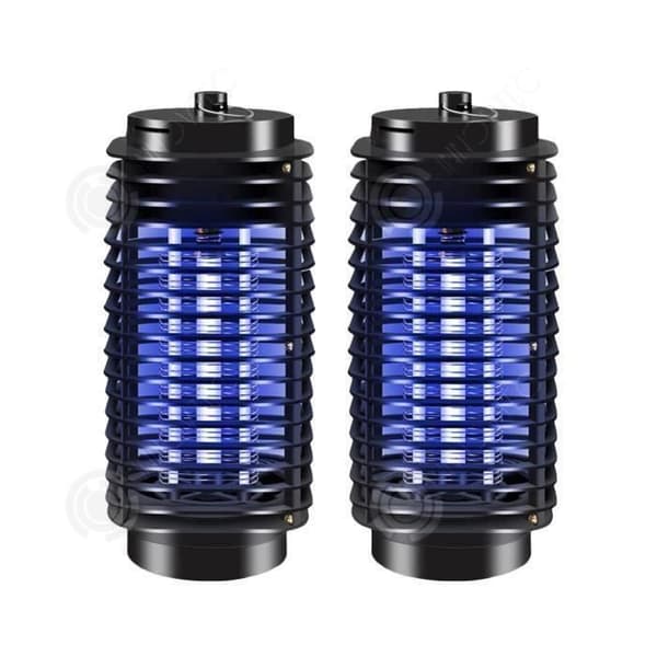 INN® 2PCS Elektrisk mygg- och flugavvisande fälla Myggdödare LED UV-lampa Giftfritt skydd Insektsmedel Säkert