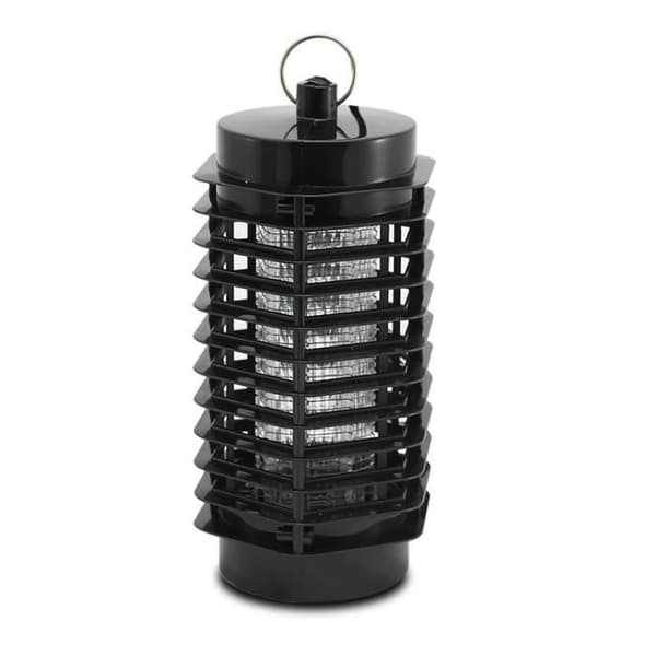 LED mygglampa 110-220 V - 1 W, UV-lampa mot flugor och myggor - Diameter 11 x Höjd 22 cm - JUANIO