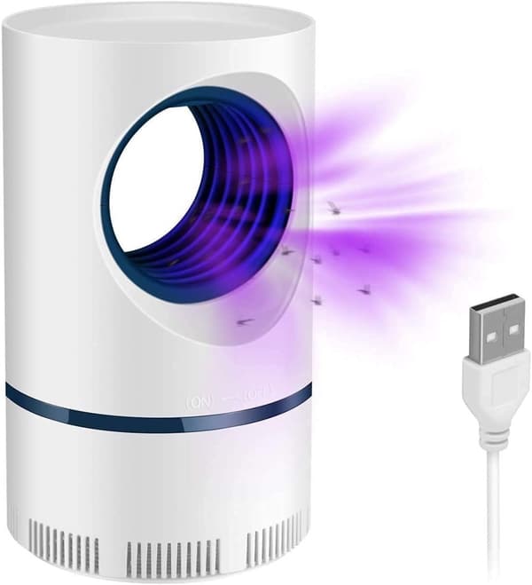 NoBzzz UV USB-lamppu hyönteismyrkky LED hyttyskarkote makuuhuone olohuone