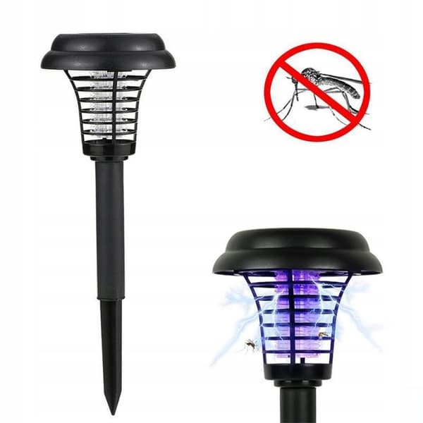 AURINKOLAMPPU HYÖNTEISMYRKKY 2in1 HYTTYS- JA KÄRPÄSTÄVÄ KORISTE UV NoBzzz