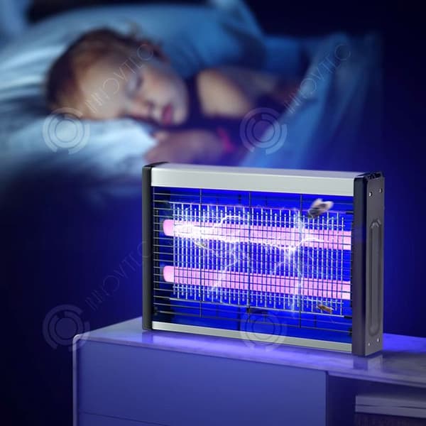 INN Lampor myggavvisande 30W 1500V typ av elektrisk urladdning anti-läckage dubbelskikts elektrisk grill Myggavvisande UV-lampa