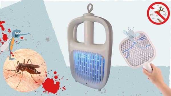 INSEKTICDIDLAMPE til MYG, FLUER OG MØL UV op til 60m2