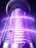 Pikkukuva 3 / 11: OBOSOE Bug Zappers - sisätilojen UV-totentomurhaaja LED-valolla, sähköansalla, totenlampulla makuuhuoneeseen, olohuoneeseen, parvekkeelle