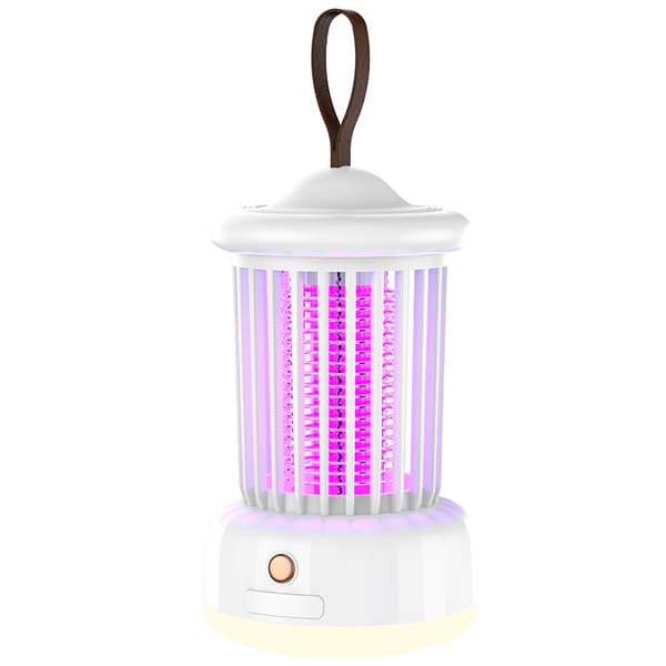 OBOSOE Bug Zappers - sisätilojen UV-totentomurhaaja LED-valolla, sähköansalla, totenlampulla makuuhuoneeseen, olohuoneeseen, parvekkeelle