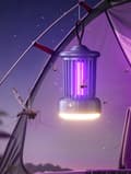 Pikkukuva 3 / 8: OBOSOE Bug Zappers - sisätilojen UV-totentomurhaaja LED-valolla, sähköansalla, totenlampulla makuuhuoneeseen, olohuoneeseen, parvekkeelle