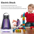 Miniatyrbillede 3 af 7: OBOSOE Bug Zapper Udendørs og indendørs - genopladelig myg og flyve Killer, USB LED lys fælde bærbar trådløs elektrisk myg Zappers Killer , Camping