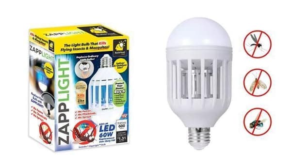 Mygglampa - LED-lampan som håller borta myggor och andra insekter