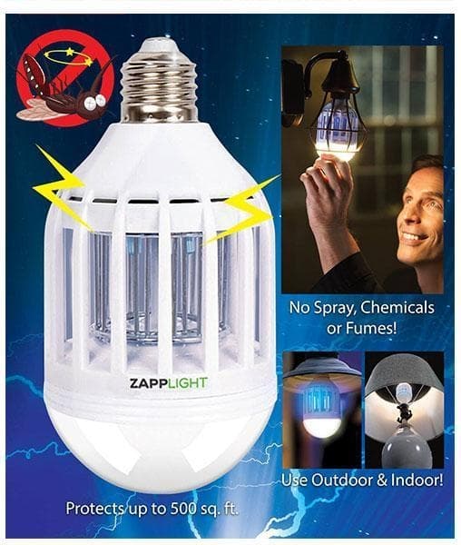 Mygglampa - LED-lampan som håller borta myggor och andra insekter