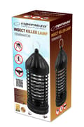 Miniatyrbillede 3 af 3: Esperanza EHQ005 ELEKTRISK INSEKTLAMPE UV Sort