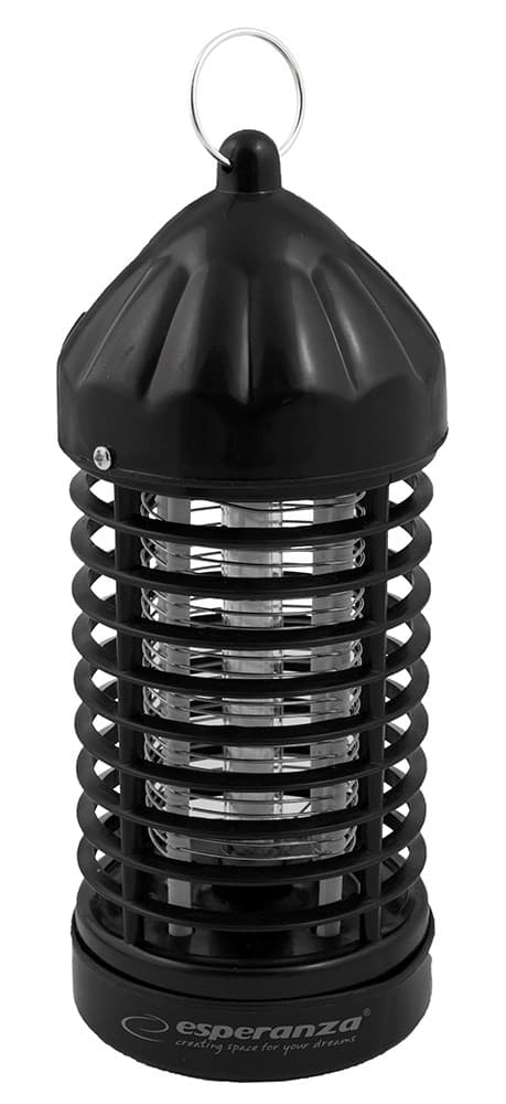 Esperanza EHQ005 ELEKTRISK INSEKTLAMPE UV Sort