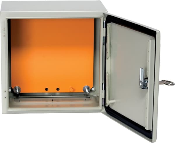 Lockable wall cabinet w/ cable entry 300x210x300mm IP66