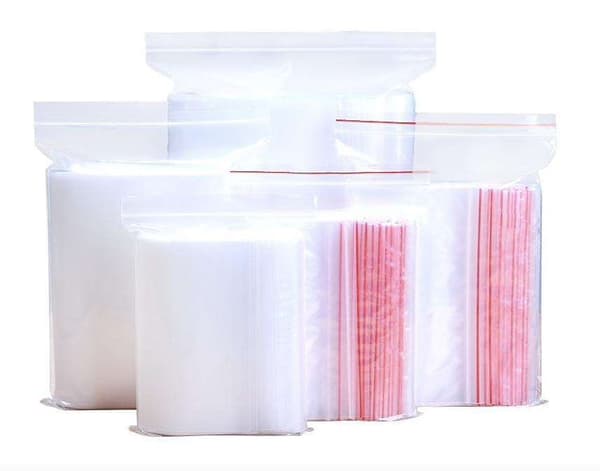100 Ziplock tasker, zipbags, ziplook 40*60mm