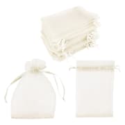 Organzapåsar 100-pack Creme 10x15 cm