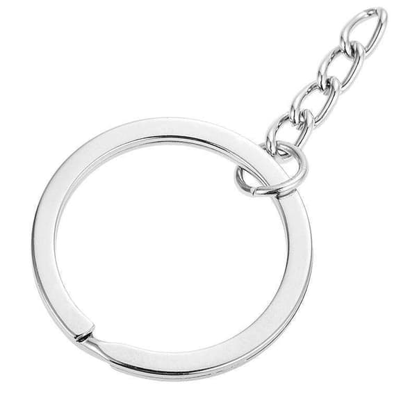 50 kpl - Avaimenperät 25mm - Lyhyt ketju