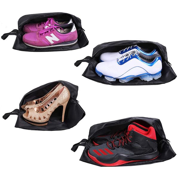 INF 4 Pack Transportable Skotøj Opbevaringsorganizer Essentials Opbevaringspose til rejser